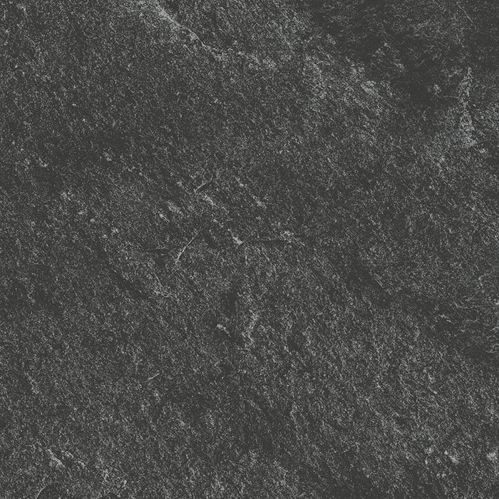 Керамогранит La Fabbrica Storm Dark Rett. 117046, цвет чёрный тёмный, поверхность матовая, квадрат, 600x600