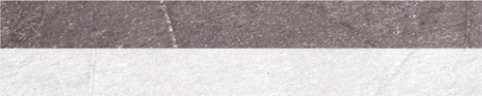 Бордюры Cinca Pulsar Grey Anthracite Opus B 0450/625, цвет разноцветный, поверхность матовая, прямоугольник, 40x250