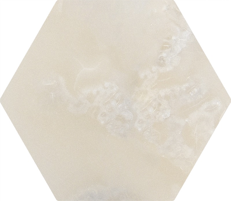 Керамическая плитка Oset Onyx Hex Nature, цвет бежевый, поверхность матовая, шестиугольник, 200x240