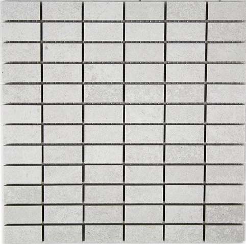 Мозаика Terratinta Stonedesign Chalk TTSD01M2CH, цвет серый, поверхность матовая, квадрат, 300x300