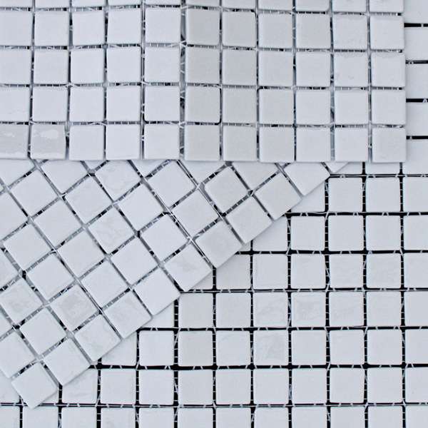 Мозаика Mosavit Monocolores Gris Claro MC-402, цвет серый, поверхность глянцевая, квадрат, 316x316