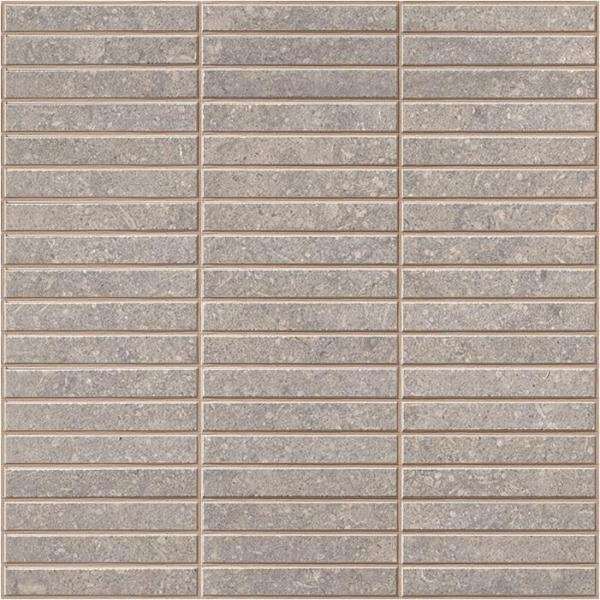 Мозаика Cisa Evoluzione Mos. 2F Mix Grigio, цвет серый, поверхность матовая, квадрат, 300x300