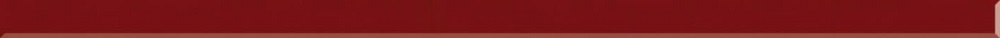 Бордюры Paradyz Uniwersalna Listwa Szklana Karmazyn, цвет красный, поверхность глянцевая, прямоугольник, 23x600