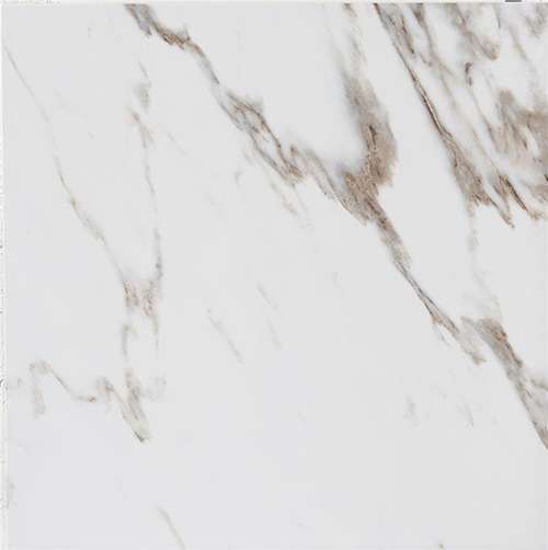 Керамогранит STN Ceramica Compakt San Remo Perla, цвет белый коричневый, поверхность полированная, квадрат, 600x600
