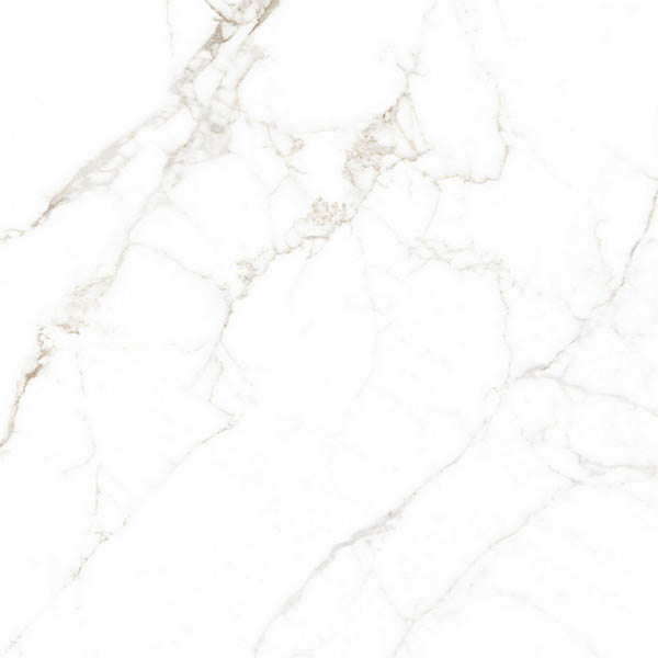 Керамогранит Keratile Marblestone Calacatta Gold Matt Ret, цвет белый бежевый, поверхность матовая, квадрат, 600x600