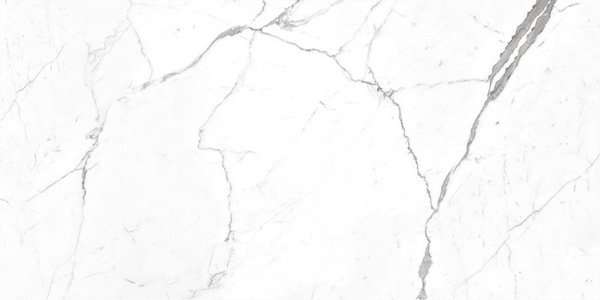 Керамогранит Decovita Calacatta Pearl Satin Mat, цвет белый, поверхность сатинированная, прямоугольник, 600x1200
