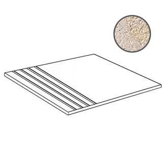 Ступени Alfalux Lathemar Sand Step 7265660, цвет бежевый, поверхность структурированная, квадрат, 300x300