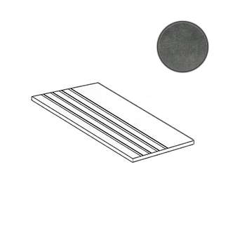 Ступени Grasaro Beton G-1103/MR/st01, цвет серый, поверхность матовая, прямоугольник, 294x600