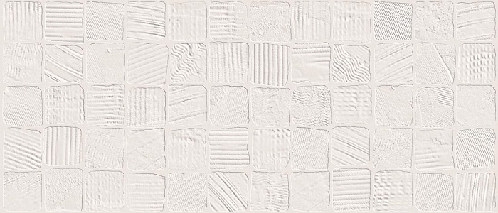 Керамическая плитка Naxos Le Marais Mosaico Milk 74915, цвет белый, поверхность матовая, прямоугольник, 260x605