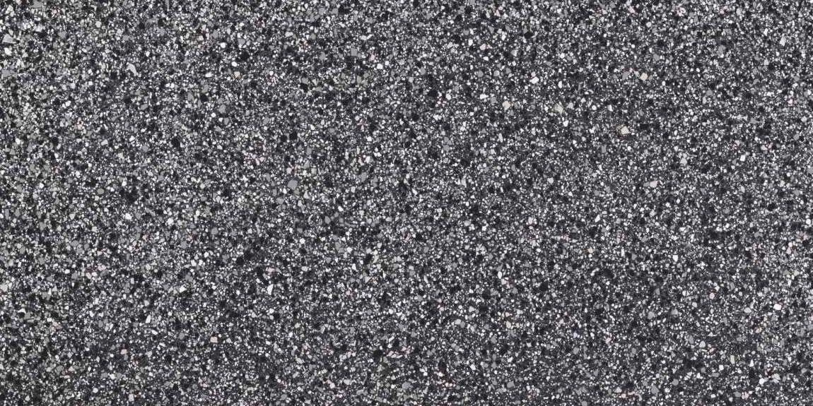 Керамогранит FMG Rialto Graphite Sabbiato SB62423, цвет чёрно-белый, поверхность матовая, прямоугольник, 600x1200