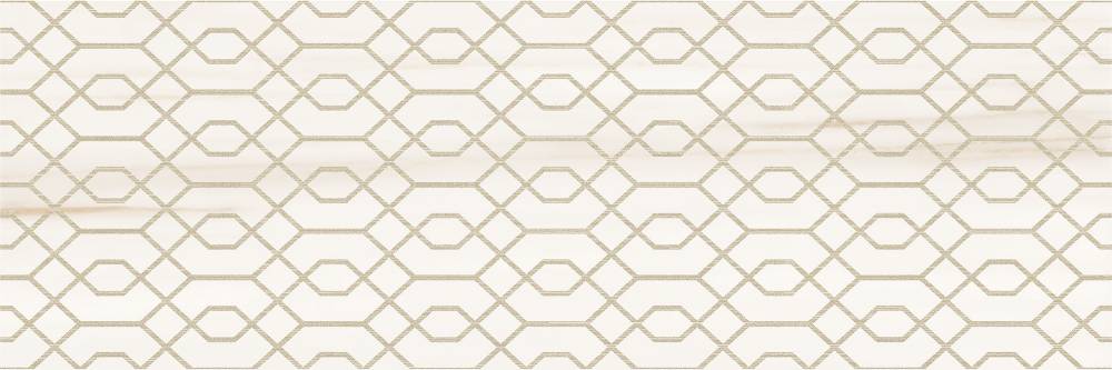 Декоративные элементы Ricchetti Marble Boutique Decoro Net Lasa White, цвет бежевый, поверхность глянцевая, прямоугольник, 300x900