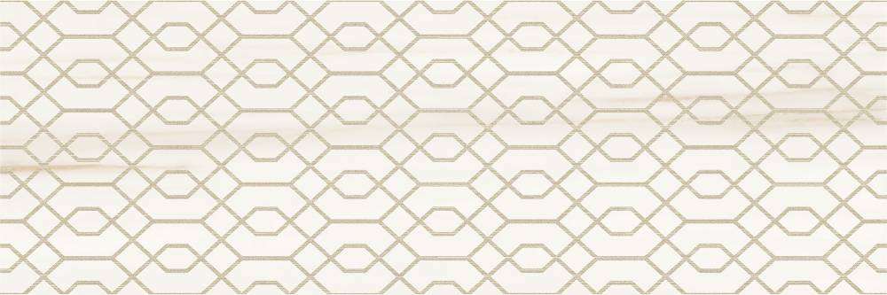 Декоративные элементы Ricchetti Marble Boutique Decoro Net Lasa White, цвет бежевый, поверхность глянцевая, прямоугольник, 300x900