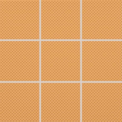 Мозаика Rako Pool GRS0K650 (10x10), цвет оранжевый, поверхность структурированная, квадрат, 300x300
