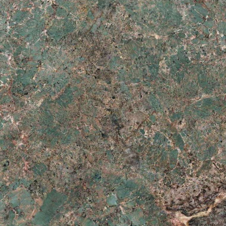 Керамогранит FMG Amazonite Luc. L150446MF6, цвет коричневый зелёный, поверхность полированная, квадрат, 1500x1500