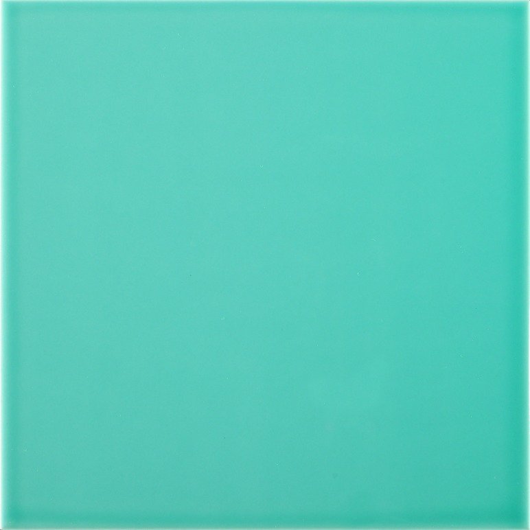 Керамическая плитка Pamesa Agatha Turquesa 25, цвет бирюзовый, поверхность глянцевая, квадрат, 250x250