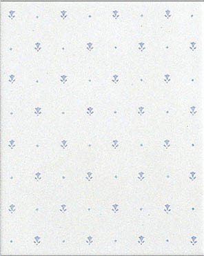Керамическая плитка Brennero Campanelle Bleu Fondo, цвет белый, поверхность глянцевая, прямоугольник, 200x250