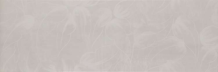 Декоративные элементы Myr City Decor Flor Gris, цвет серый, поверхность матовая, прямоугольник, 250x750