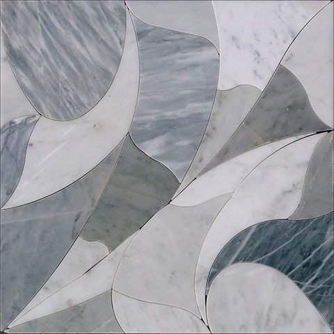 Мозаика Skalini Picasso PCS-4, цвет разноцветный, поверхность глянцевая, квадрат, 305x305