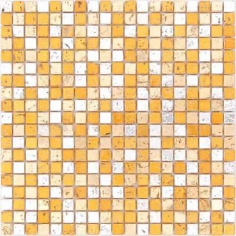 Мозаика Caramelle Mosaic Antichita Classica 1 (Стекло), цвет жёлтый, поверхность глянцевая, квадрат, 310x310