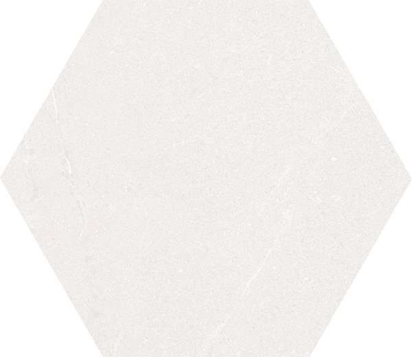 Керамогранит Vives Seine Hexagono Blanco, цвет белый, поверхность матовая, шестиугольник, 519x599