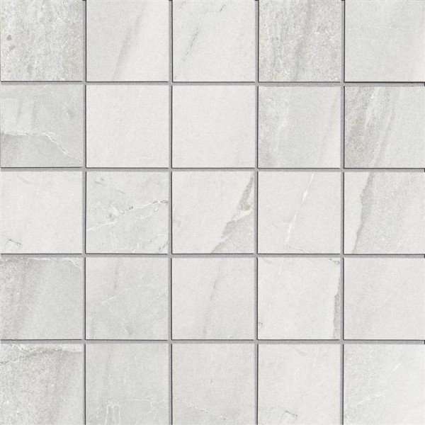Мозаика Piemme Geostone Mosaico Bianco Nat. 63650, цвет белый, поверхность матовая, квадрат, 300x300