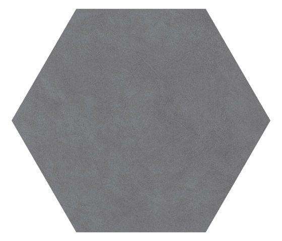 Керамогранит Ornamenta Basic Grey BA60G, цвет серый, поверхность матовая, шестиугольник, 600x600