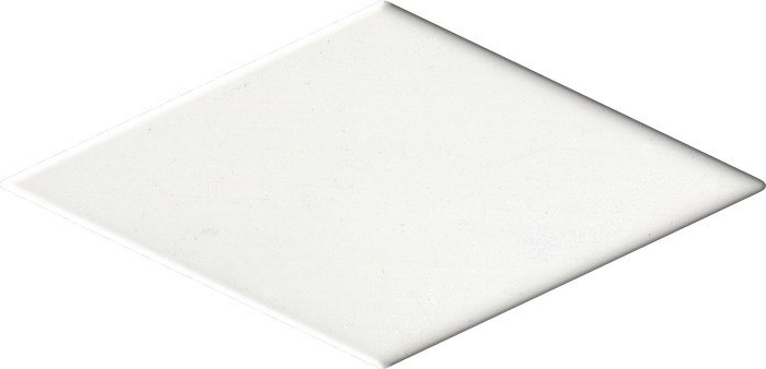 Керамическая плитка Cobsa Rombo Liso Blanco, цвет белый, поверхность глянцевая, ромб, 100x200