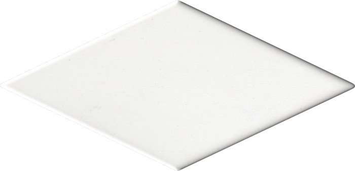Керамическая плитка Cobsa Rombo Liso Blanco, цвет белый, поверхность глянцевая, ромб, 100x200
