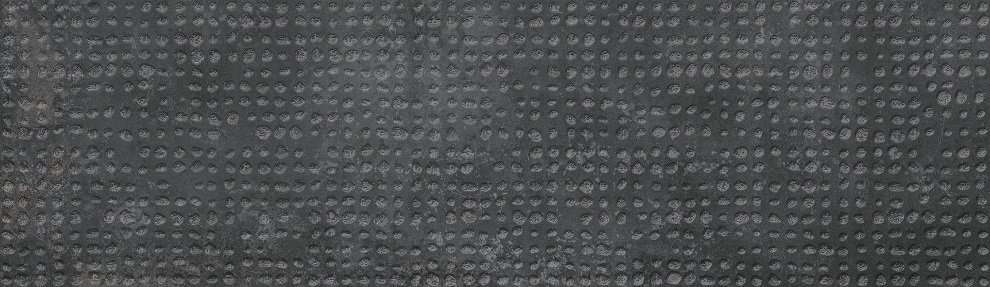 Декоративные элементы Ibero Gravity Art Dark, цвет чёрный тёмный, поверхность рельефная, прямоугольник, 290x1000
