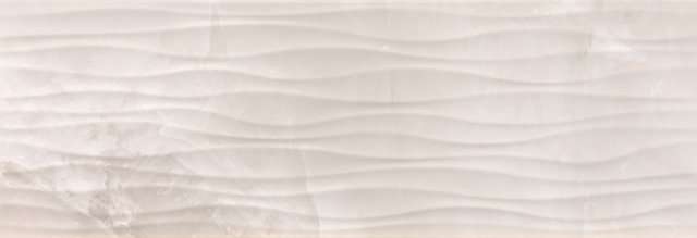Керамическая плитка Ceracasa Olimpia Ondas Brillo Ice, цвет белый, поверхность глянцевая, прямоугольник, 250x730