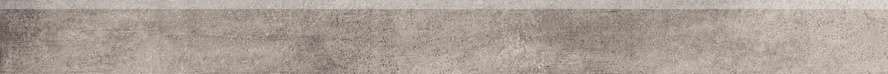 Бордюры Kronos Prima Materia Sandalo Battiscopa A8243, цвет серый, поверхность матовая, квадрат, 46x600