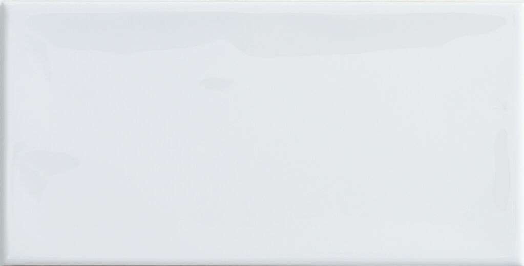 Керамическая плитка Cifre Kane White, цвет белый, поверхность глянцевая, кабанчик, 75x150