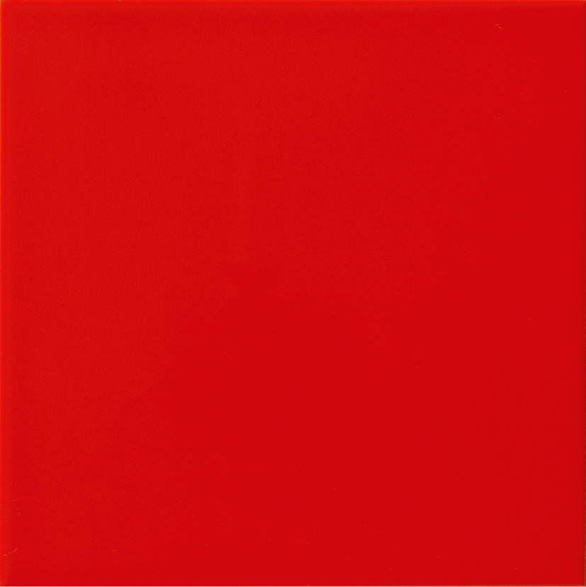 Керамическая плитка Aparici Pop Red, цвет красный, поверхность матовая, квадрат, 200x200