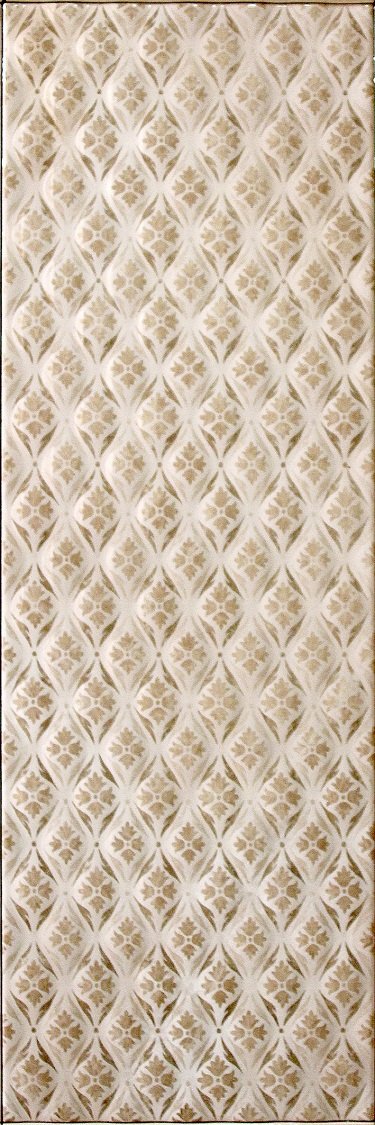 Керамическая плитка Kerasol Magnum Decor Nunga, цвет бежевый, поверхность глянцевая, прямоугольник, 250x750