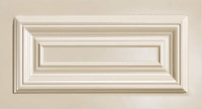 Декоративные элементы Petracers Cassetto Bianco, цвет белый, поверхность глянцевая, прямоугольник, 200x400