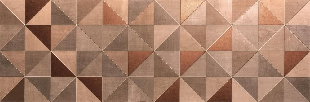 Декоративные элементы Fap Color Now Tangram Rame Inserto FMUF, цвет коричневый, поверхность матовая, прямоугольник, 305x915