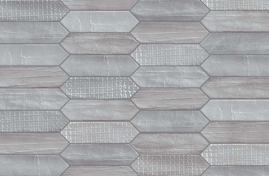 Керамогранит Mirage Glocal Tissue Nat Grey Плитка Gc, цвет серый, поверхность матовая, прямоугольник, 75x280