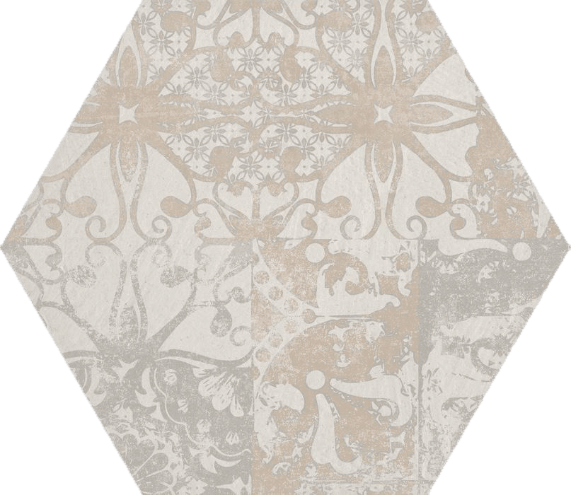 Декоративные элементы Bayker Hopi Deco Gesso 11, цвет бежевый, поверхность глазурованная, прямоугольник, 210x182