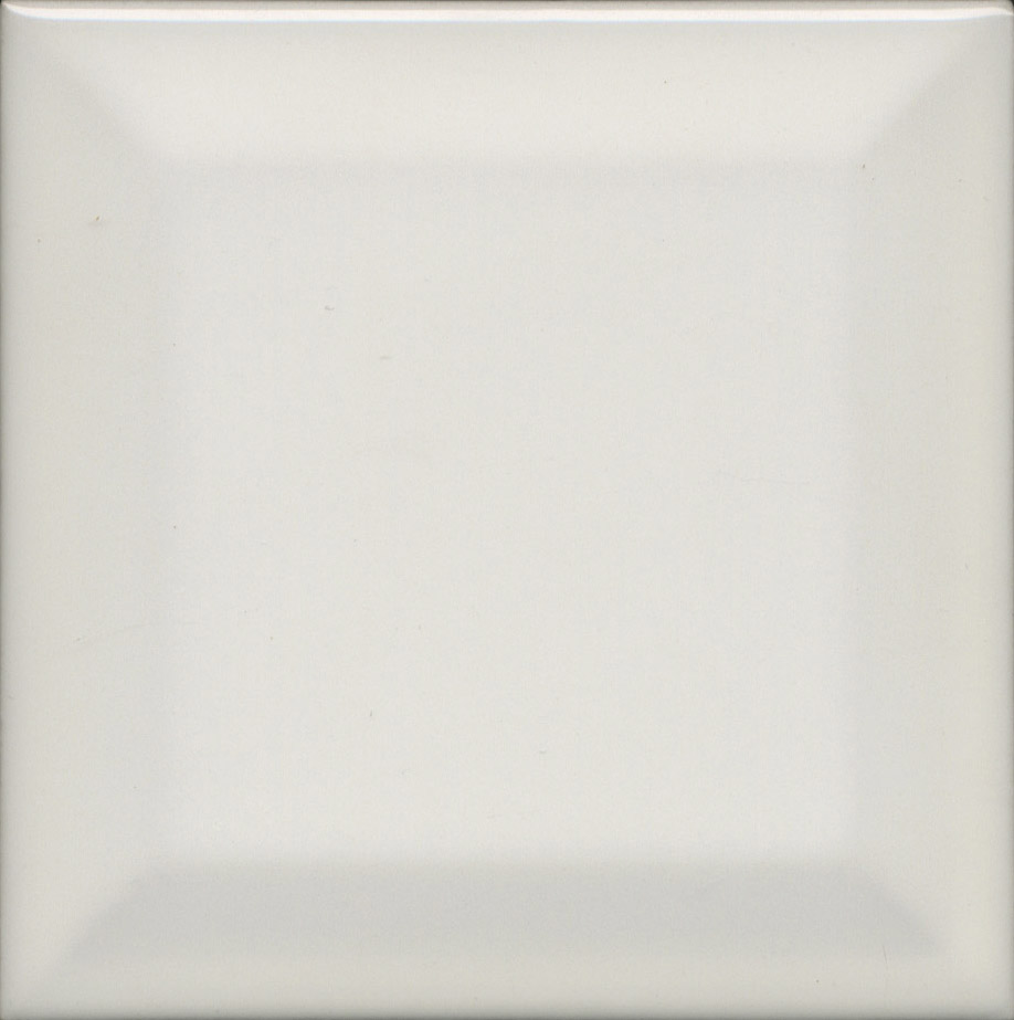 Декоративные элементы Kerama Marazzi Фурнаш грань белый глянцевый TOC002, цвет белый, поверхность глянцевая, квадрат, 98x98