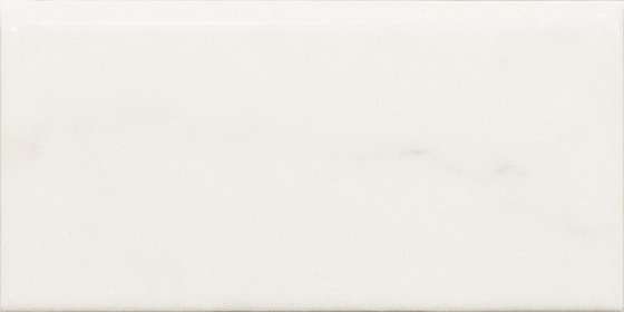 Бордюры Equipe Carrara Bullnose 23093, цвет белый, поверхность глянцевая, прямоугольник, 75x150