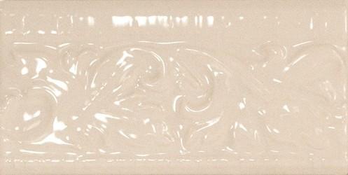Керамическая плитка Equipe Masia Cream Vitex, цвет бежевый, поверхность глянцевая, кабанчик, 75x150