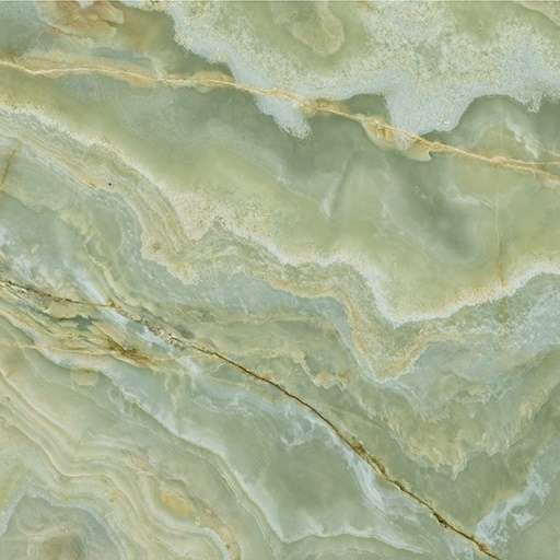Керамогранит  Onice Iride Giada Lapp Rett 173032, цвет зелёный, поверхность лаппатированная, квадрат, 1200x1200