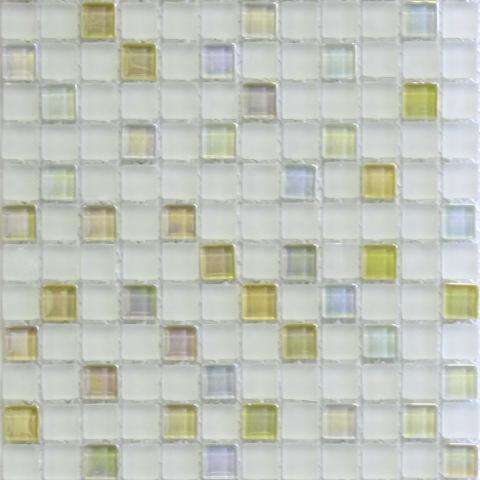Мозаика Bars Crystal Mosaic Rainbow CM 153 (15x15 mm), цвет разноцветный, поверхность глянцевая, квадрат, 300x300