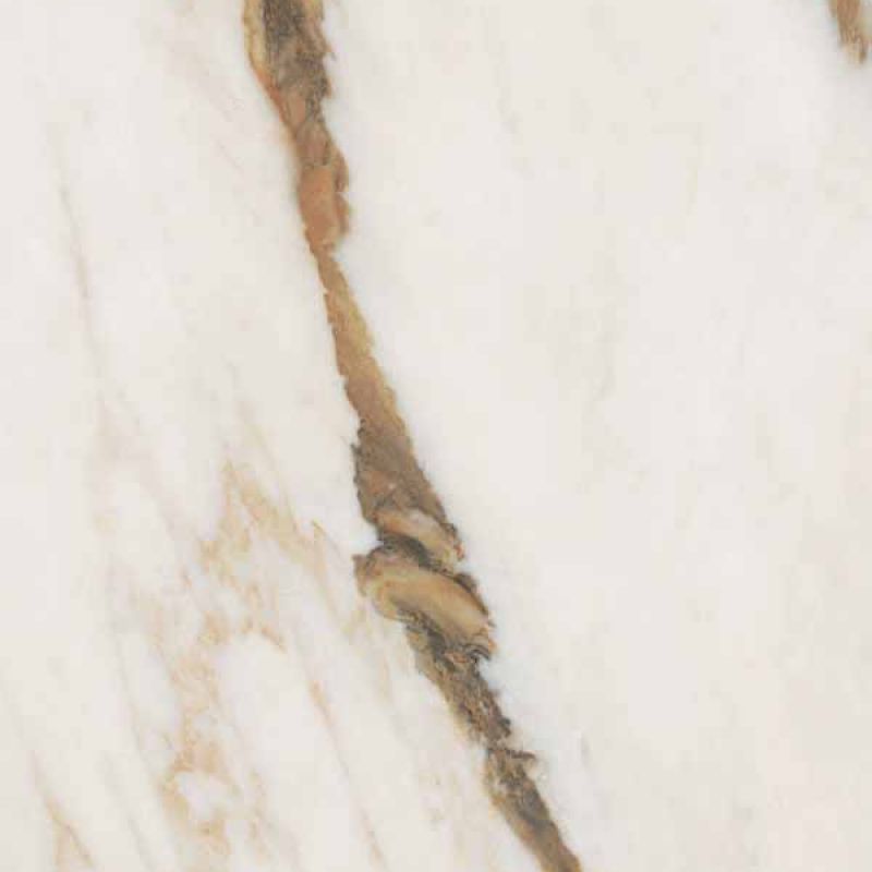 Широкоформатный керамогранит Ariana Nobile Calacatta Lux PF60009112, цвет бежевый, поверхность полированная, квадрат, 1200x1200
