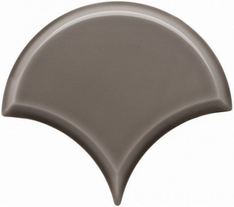 Керамическая плитка Adex ADST8019 Escama Biselado Timberline, цвет коричневый, поверхность глянцевая, чешуя, 130x150