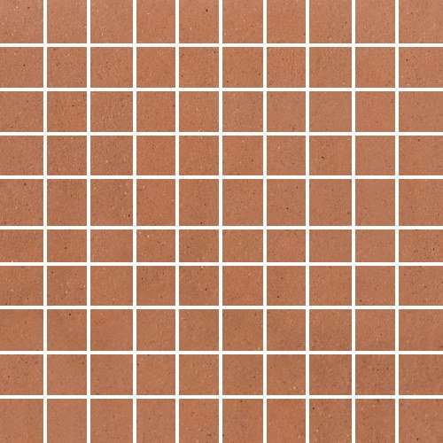 Мозаика Floor Gres Earthtech Outback Ground Mosaico (3X3) Comfort 772398, цвет терракотовый, поверхность лаппатированная, квадрат, 300x300