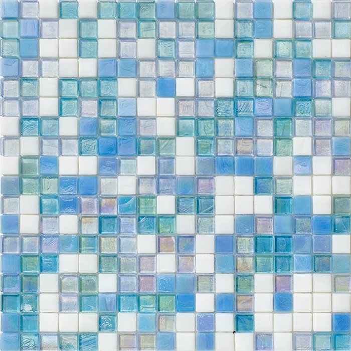 Мозаика L'Antic Colonial Water Ice Absolute L244009881, цвет разноцветный, поверхность матовая, квадрат, 296x296