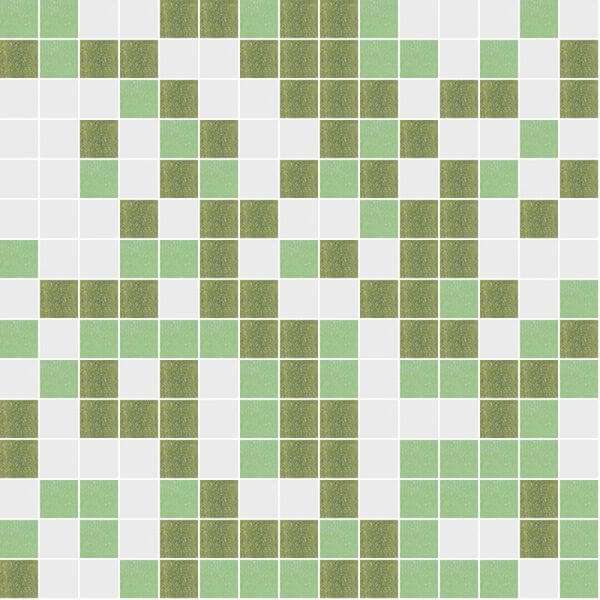 Мозаика Trend Mix. Aquatica. Mint., цвет разноцветный, поверхность матовая, квадрат, 316x316