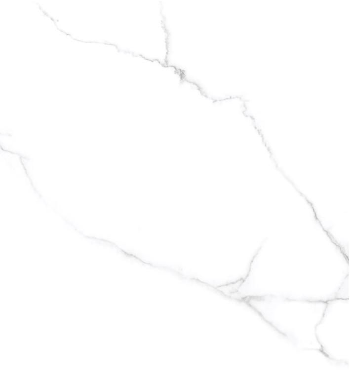 Керамогранит Laparet Atlantic White Matt, цвет белый, поверхность матовая, квадрат, 600x600