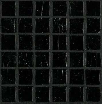 Мозаика Bisazza SM 10.77, цвет чёрный, поверхность глянцевая, квадрат, 322x322